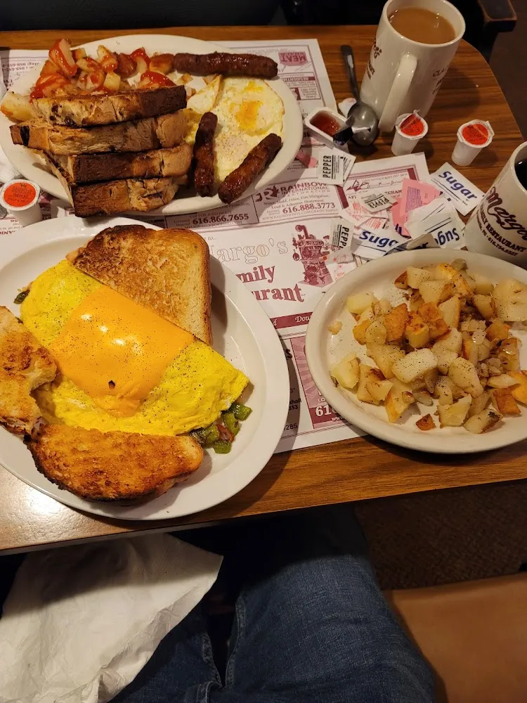 Western Omelette and American Fries